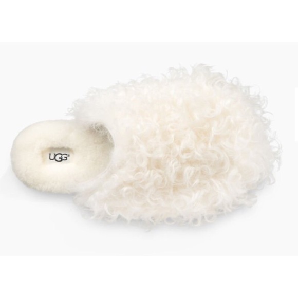 UGG FLUFF MOMMA MONGOLIAN CLOG - Picture 4 of 8